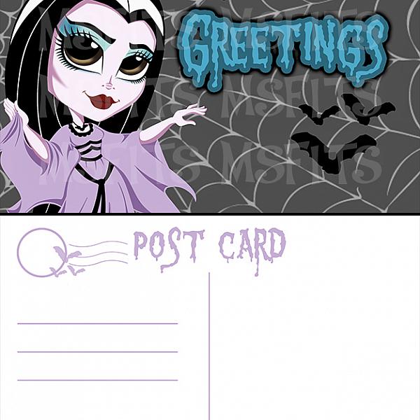 Lily Post Card