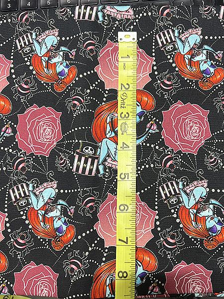 Sally Boudoir Roses and Spiders COTTON WOVEN