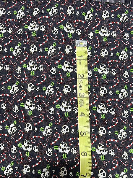 Skull Berry Tiny Scale COTTON WOVEN
