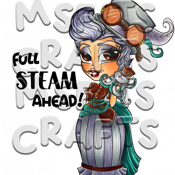 Steampunk Ursula Digi