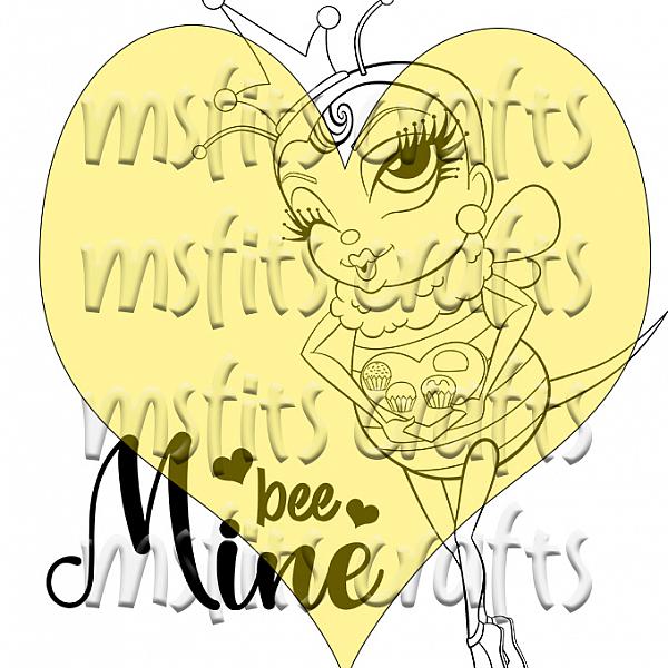 Bee Valentine Digi