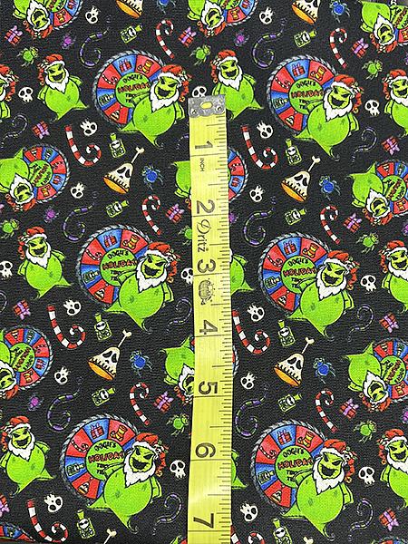 Oogie Holiday Mansion XS Scale COTTON WOVEN
